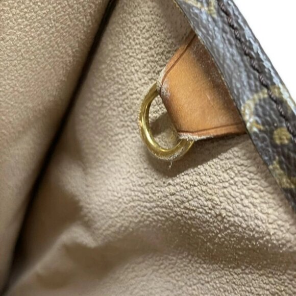 Auth LOUIS VUITTON Sac Plat M51140 Monogram - MI0020 Handbag Monogram Canvas - Picture 14 of 14